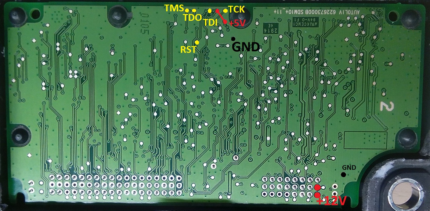 Opel XC2361A-52F pinout1